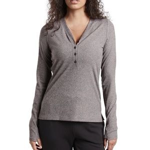 Athleta Uptempo Ribbed Henley